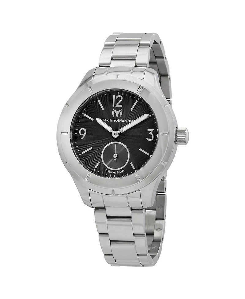 Technomarine Men's Tm-818005 Moon Sun Quartz Chronograph Dial Watch