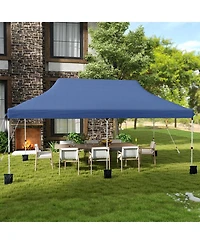 Sugift 10 X 20 Ft Pop up Canopy Tent Foldable Portable Outdoor Gazebo with Carry Bag