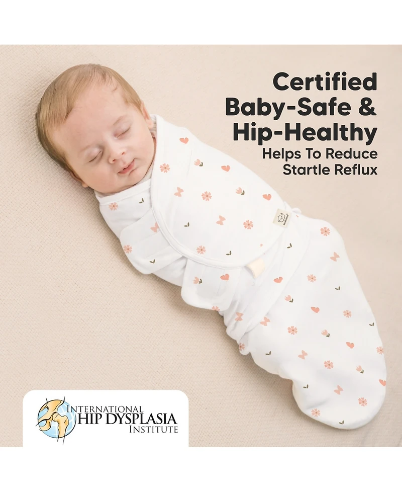 KeaBabies 3pk Soothe Zippy Baby Swaddles 0-6 Months, Newborn Sleep Sacks, Zipper Swaddle, Wearable Swaddle Blanket