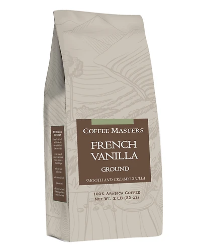 Coffee Masters Inc. French Vanilla Ground Coffee Bag, 2 lbs.