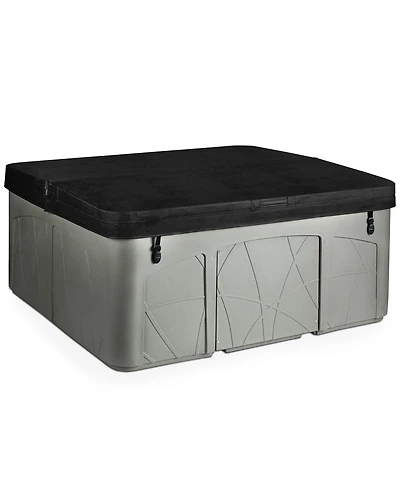Lifesmart Spas 5 Person Plug and Play 28 Jet Led Outdoor Hot Tub, LS350DX