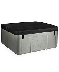 Lifesmart Spas 5 Person Plug and Play 28 Jet Led Outdoor Hot Tub, LS350DX