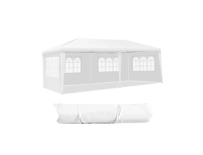 Clihome 10 x 20 Feet Outdoor Party Wedding Canopy Tent with Removable Walls and Carry Bag
