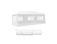 Clihome 10 x 20 Feet Outdoor Party Wedding Canopy Tent with Removable Walls and Carry Bag