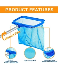 Xdovet Pool Skimmer Net Leaf Rake Debris Removal