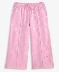 Epic Threads Girls' 12M-5T Metallic-Heart Sweatpants, Macy's Exclusive
