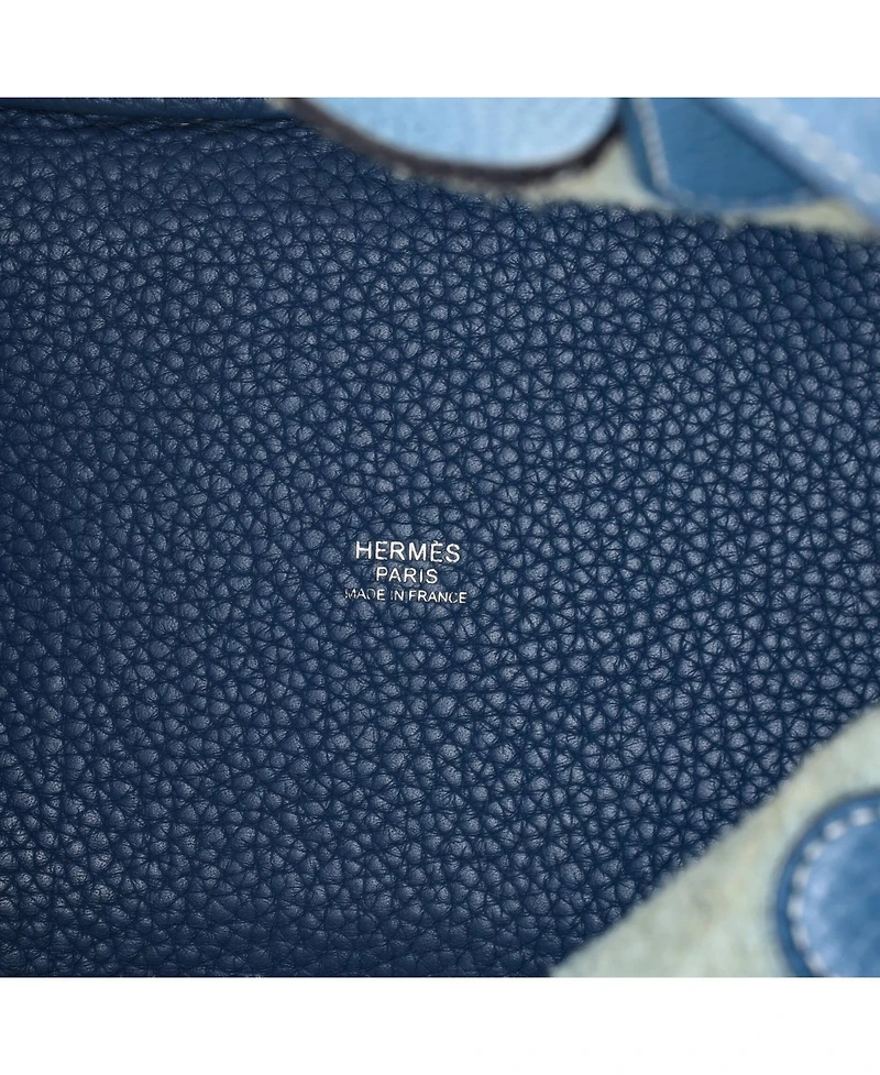 Pre-Owned HERMES Pm Picotin Bag Clemence