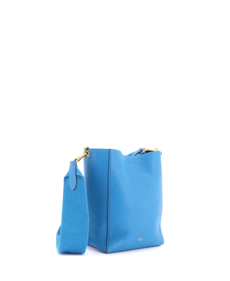 Pre-Owned Celine Small Sangle Seau Bag Calfskin