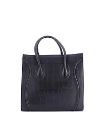 Pre-Owned Celine Medium Phantom Bag Embossed Leather