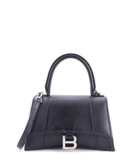 Pre-Owned Balenciaga Hourglass Top Handle Bag Leather