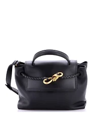 Pre-Owned Bottega Veneta Ciao Ciao Top Handle Bag Leather with Intrecciato Detail