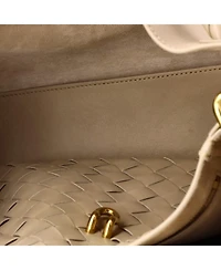 Pre-Owned Bottega Veneta Medium Ciao Ciao Top Handle Bag Leather with Intrecciato Detail