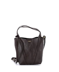 Pre-Owned Chloe Small Spin Tote Leather