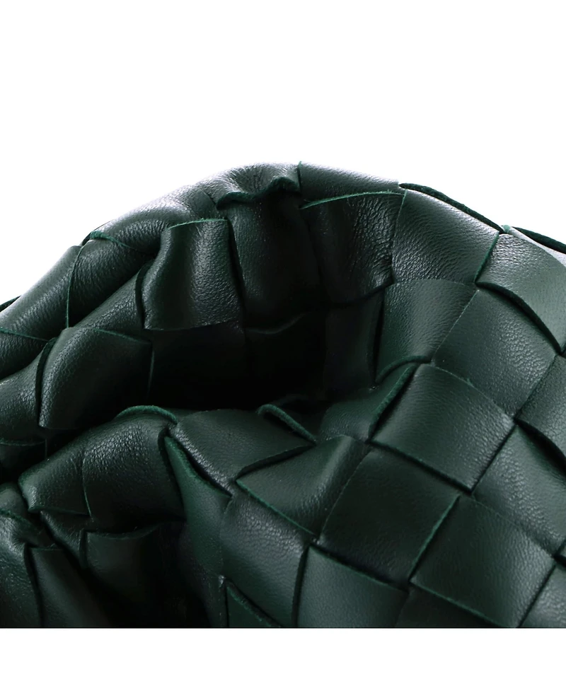 Pre-Owned Bottega Veneta The Pouch Intrecciato Nappa