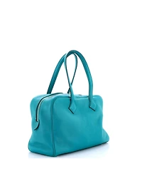 Pre-Owned HERMES 35 Victoria Ii Bag Clemence
