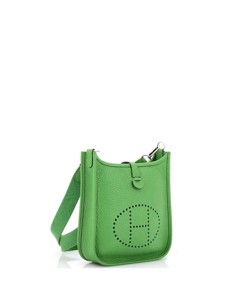 Pre-Owned HERMES Tpm Long Strap Evelyne Bag Clemence