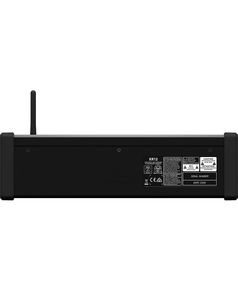 Behringer X Air XR12 12-Input Digital Mixer with 4 Programmable Midas Preamps for iPad/Android Tablets
