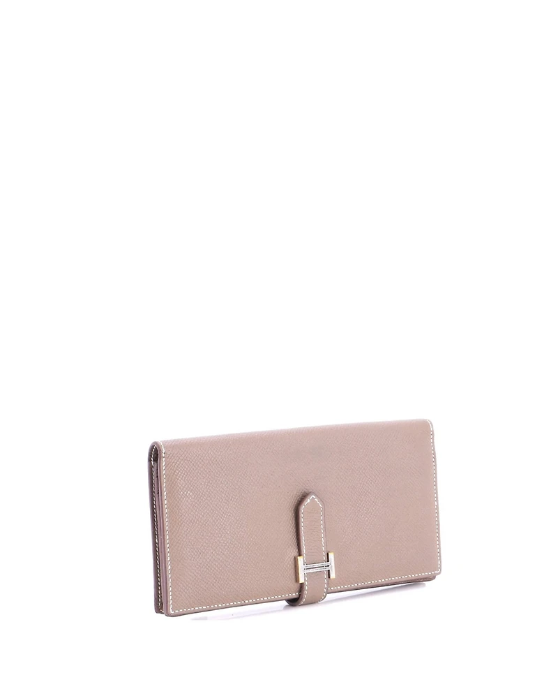 Pre-Owned HERMES Long Bearn Wallet Epsom