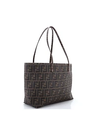 Pre-Owned Fendi Medium Roll Tote Zucca Coated Canvas