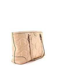 Pre-Owned Gucci Medium Ophidia Open Tote Gg Matelasse Leather