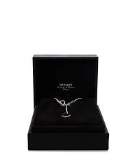 Pre-Owned HERMES Ex-Libris Long Necklace