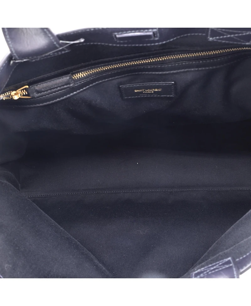 Pre-Owned Saint Laurent Large Le Monogram Tote Monogram All Over Canvas and Leather