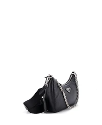 Pre-Owned Prada Small Re-Edition 2005 Shoulder Bag Nappa Leather