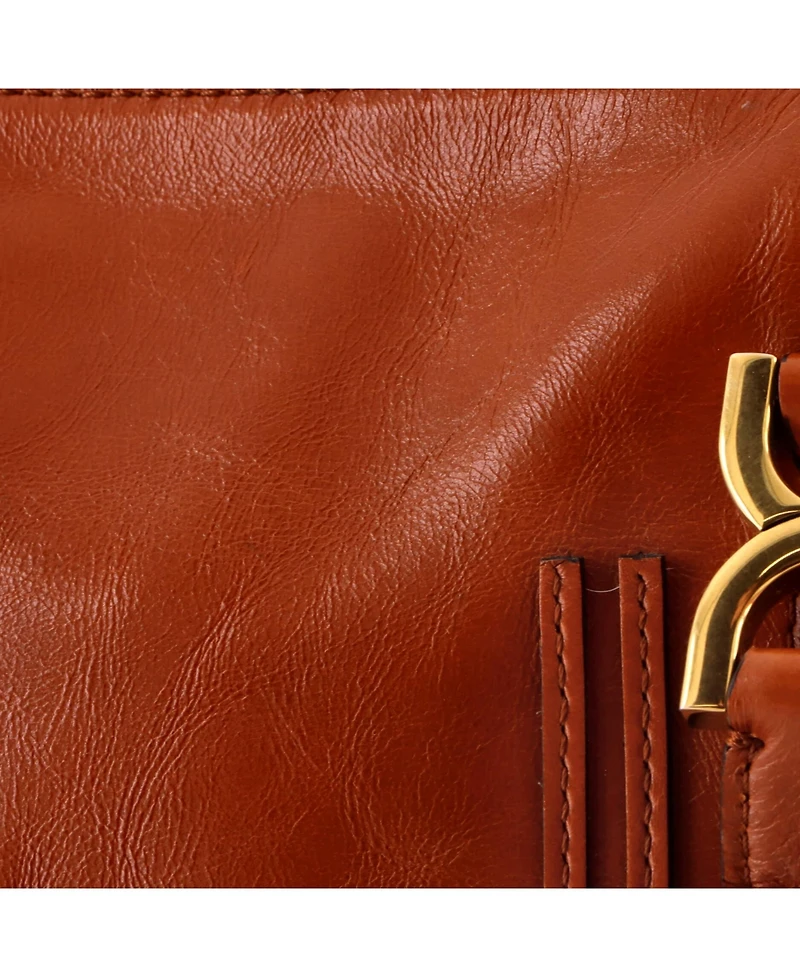 Pre-Owned Chloe Small Marcie Satchel Leather