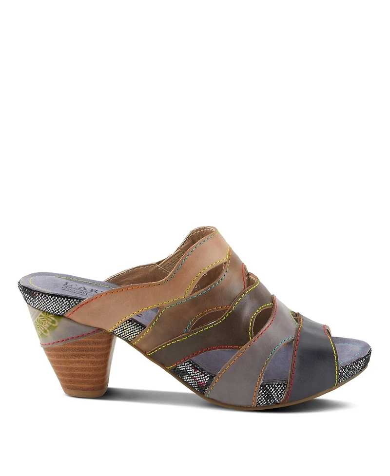L'Artiste By Spring Step Pita Strappy Sandal Leather with Upper