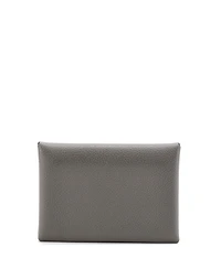Pre-Owned HERMES Calvi Duo Card Holder Evercolor