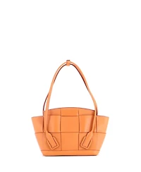 Pre-Owned Bottega Veneta Small Arco Bag Maxi Intrecciato Leather