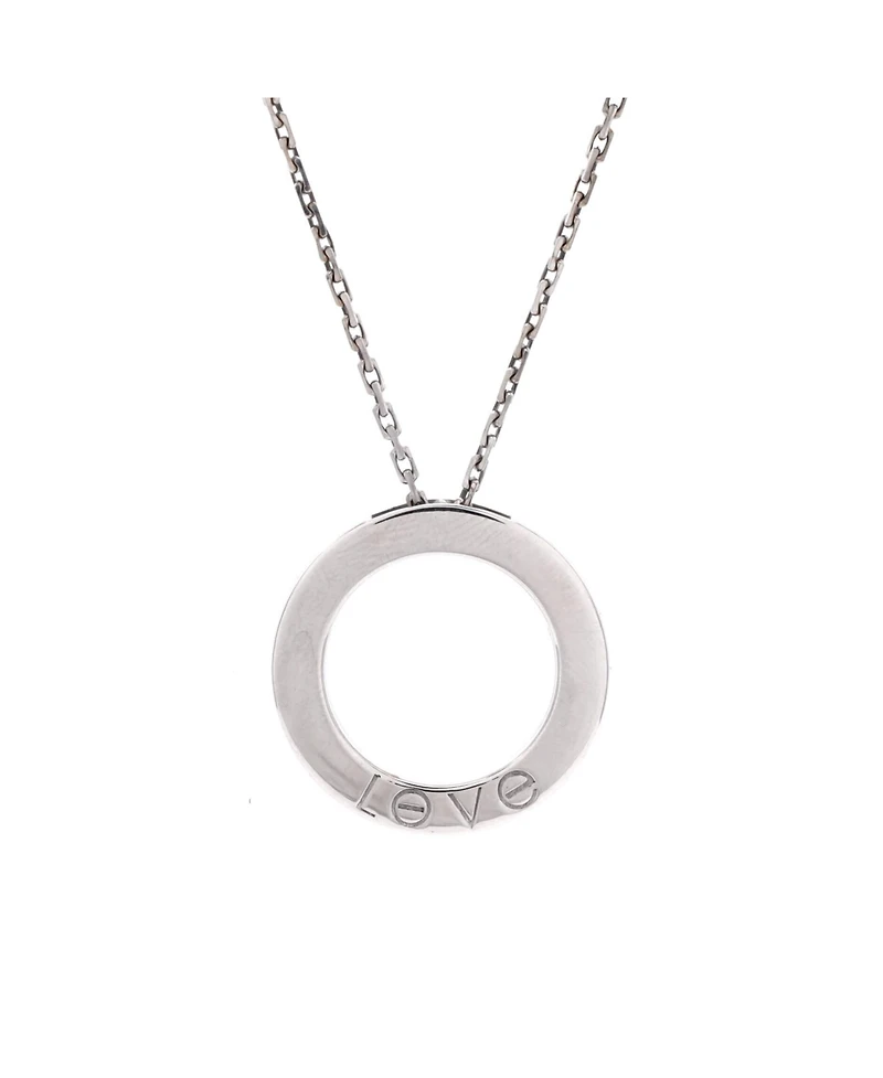 Pre-Owned Cartier 6 Diamonds Love Pendant Necklace