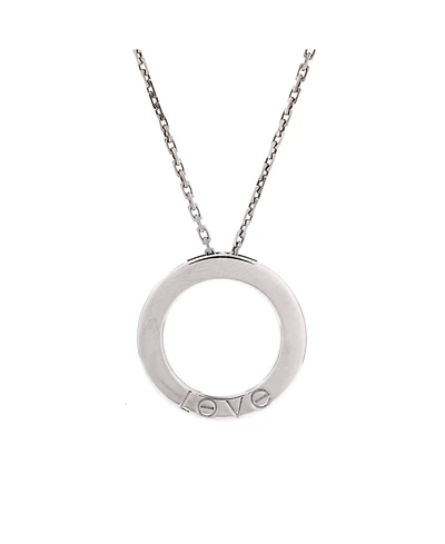 Pre-Owned Cartier 6 Diamonds Love Pendant Necklace