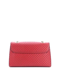 Pre-Owned Gucci Medium Emily Chain Flap Bag Microguccissima Leather