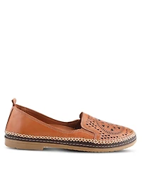 Spring Step Ingrid Women's Loafer with Laser-Cut Detail