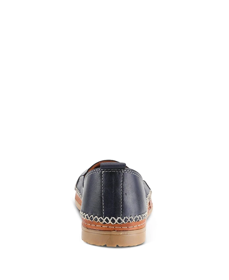 Spring Step Ingrid Women's Loafer with Laser-Cut Detail