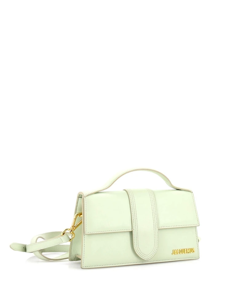 Pre-Owned Jacquemus Le Grand Bambino Flap Bag Leather