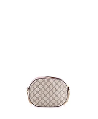 Pre-Owned Gucci Mini Chain Crossbody Bag Gg Coated Canvas and Leather