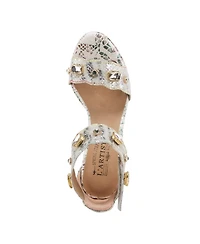 L'Artiste Women's Spring Step Jewell Closed Back Sandal with Buckle