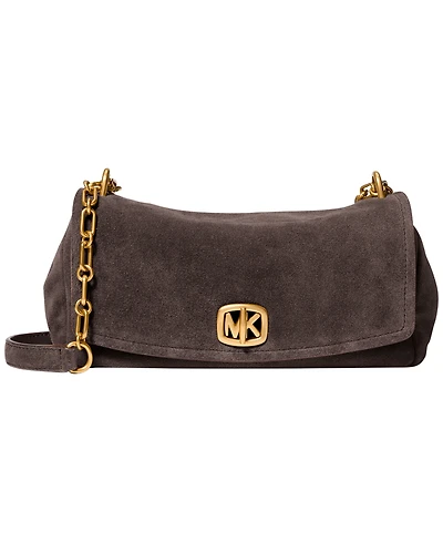 Michael Kors Bryant Turn-Lock Convertible Chain Small Shoulder Handbag