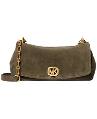 Michael Kors Bryant Turn-Lock Convertible Chain Small Shoulder Handbag