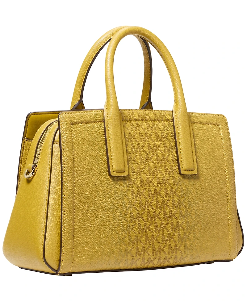 Michael Michael Kors Laila Signature Small Satchel Handbag
