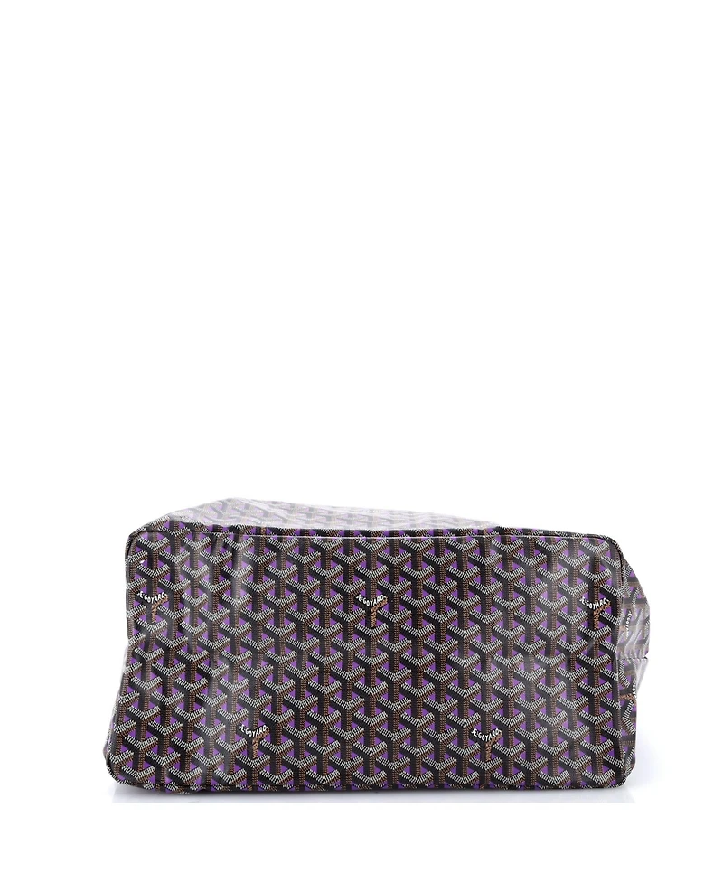 Pre-Owned Goyard Gm Saint Louis Tote Claire Voie Coated Canvas