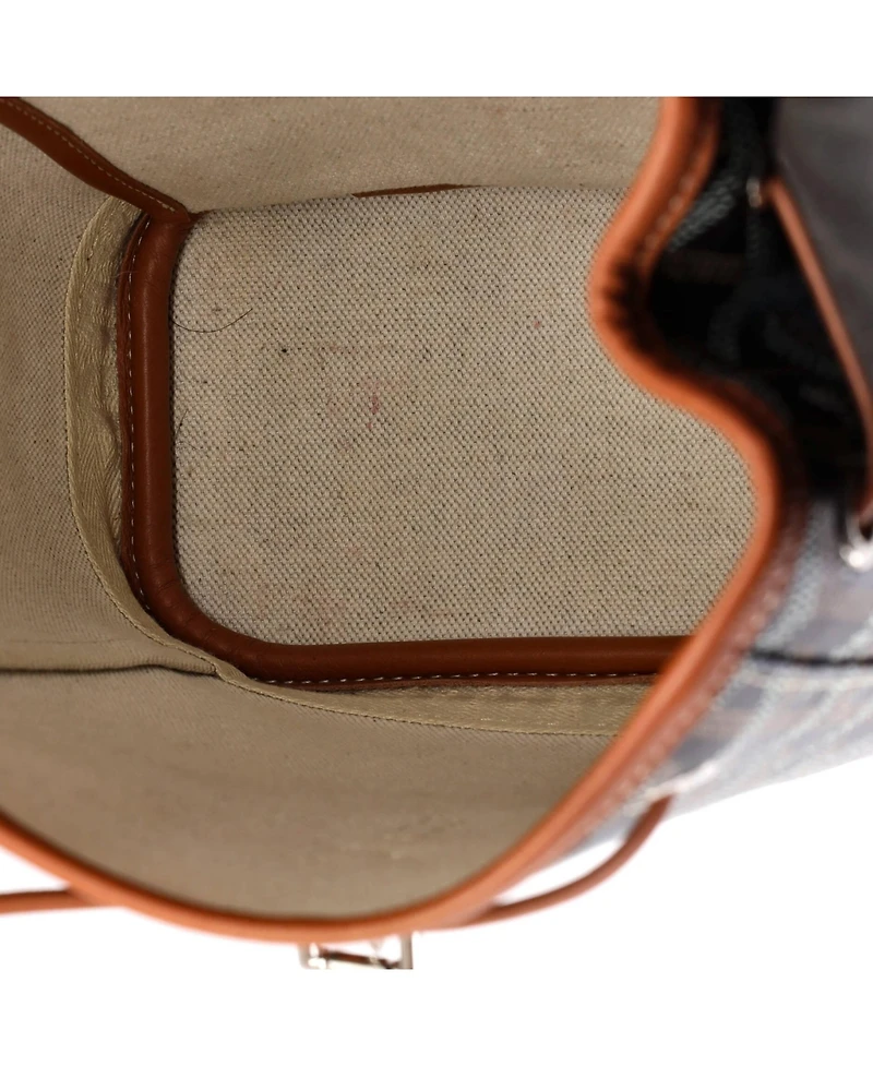 Pre-Owned Goyard Mini Alpin Backpack Coated Canvas
