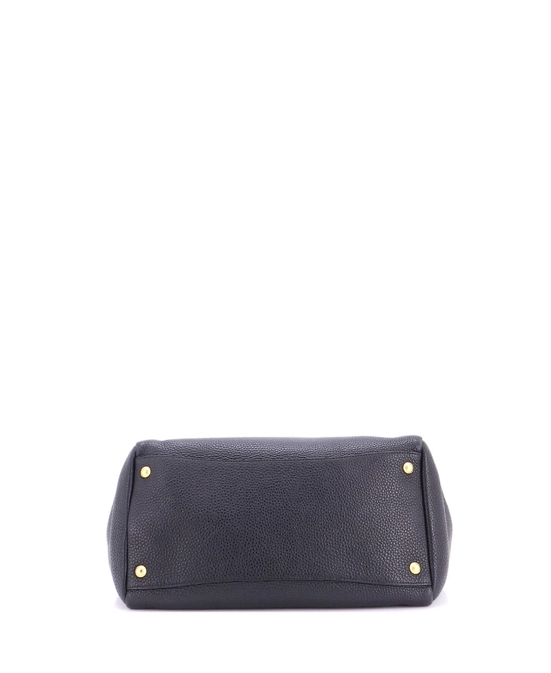 Pre-Owned Prada Medium Front Pocket Convertible Tote Vitello Phenix