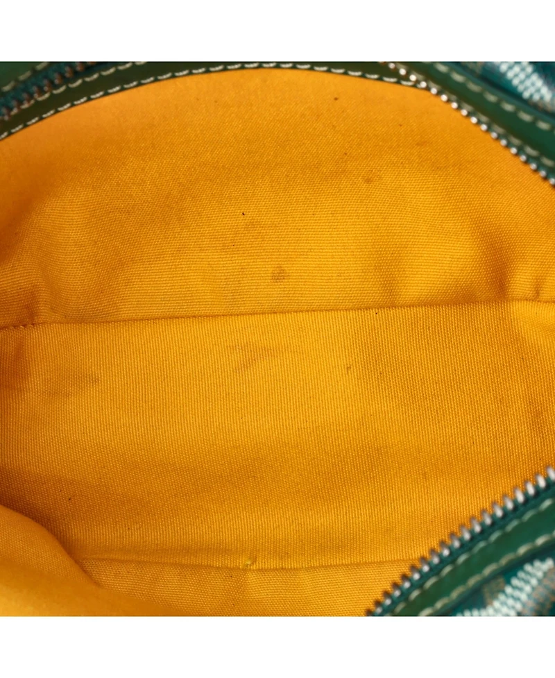Pre-Owned Goyard Cap Vert Bag Coated Canvas