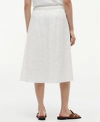 Tommy Hilfiger Women's Broderie Elasticated Waist Skirt