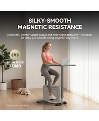 Harison Exercise Bike with Desktop,Indoor Exercise Bike for Home(Hrm-B15W)