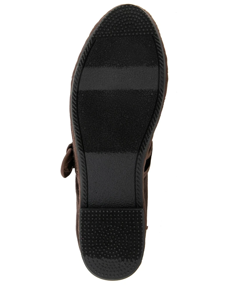 Kensie Women's Florence Velvet Mary Jane