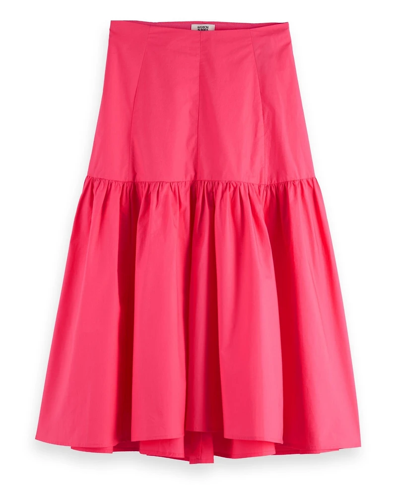 Scotch & Soda Women's High Rise Maxi Skirt